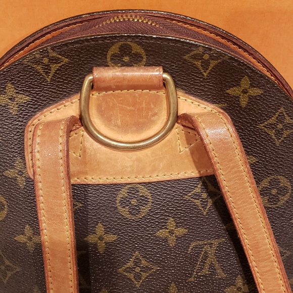 100% Auth Louis Vuitton Ellipse Backpack Bag MI009 - Picture 4 of 8